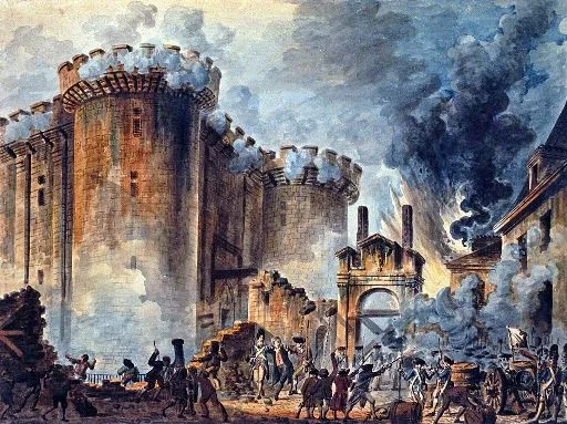 Juriš naroda na Bastilju tokom Francuske revolucije