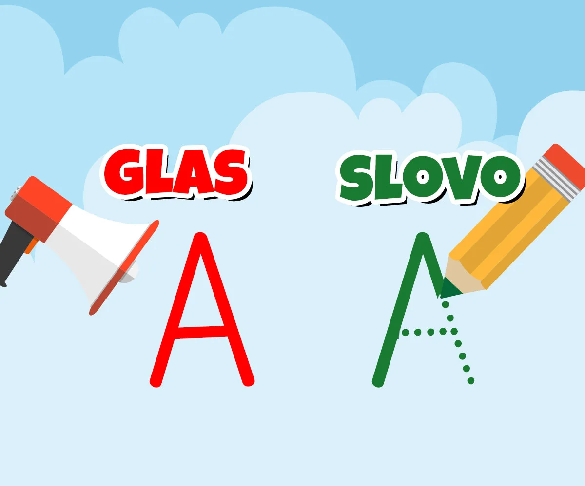 Ilustracija glasa kao osnovne jedinice govora