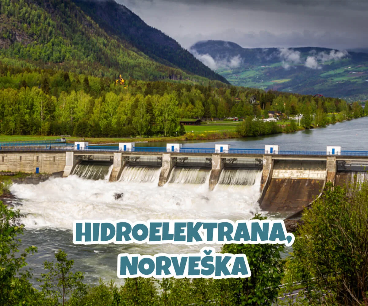 Hidroenergija — 99% struje u Norveškoj
