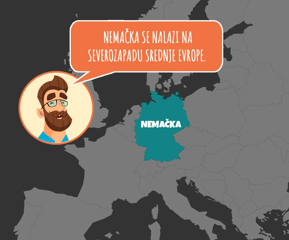 Nemačka na karti posle rata