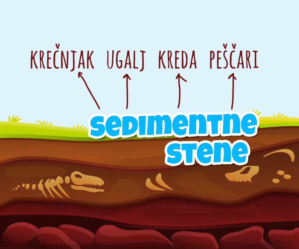 Sedimentne stene — osnova za nastanak metamorfnih