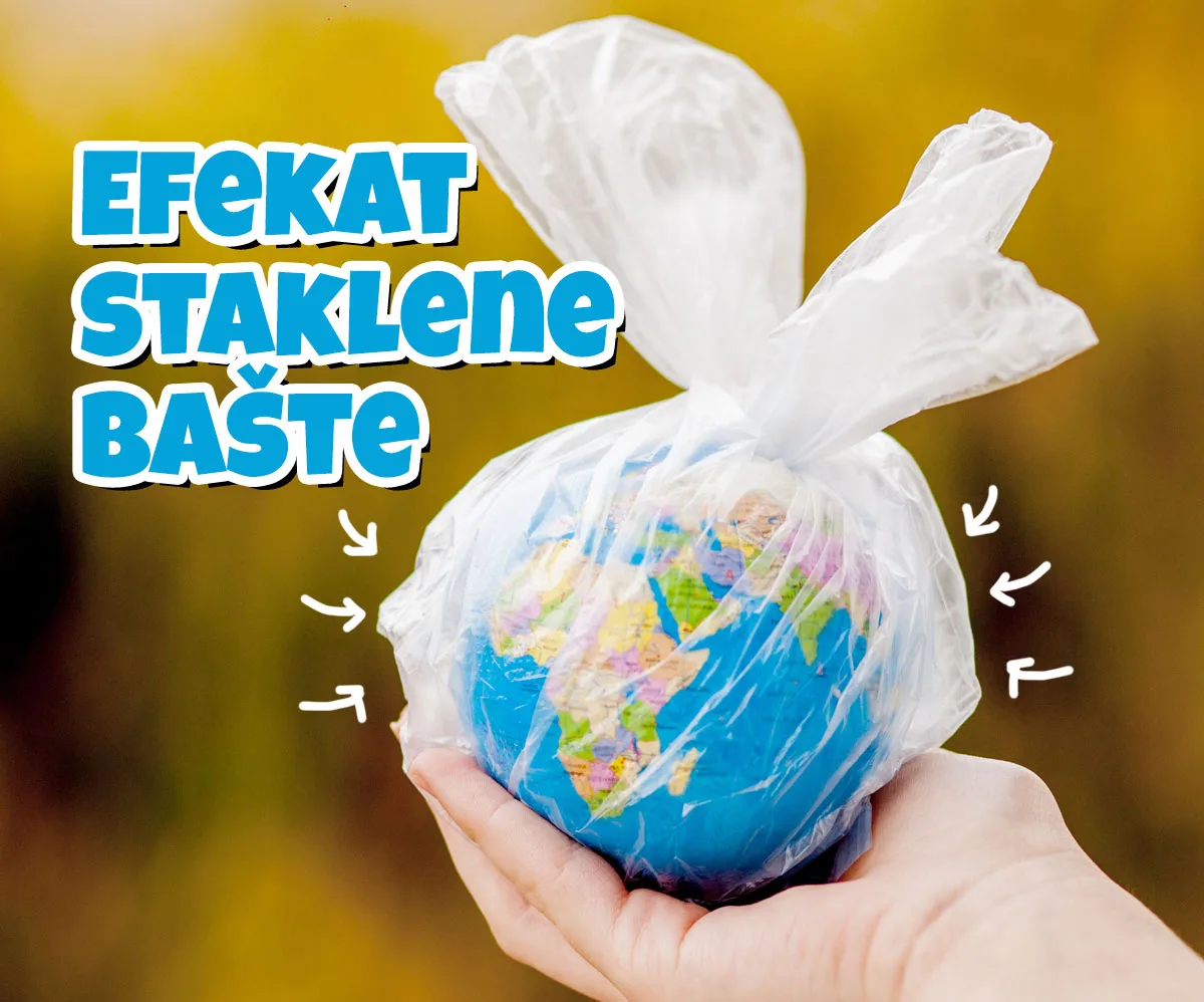 Efekat staklene bašte — dijagram