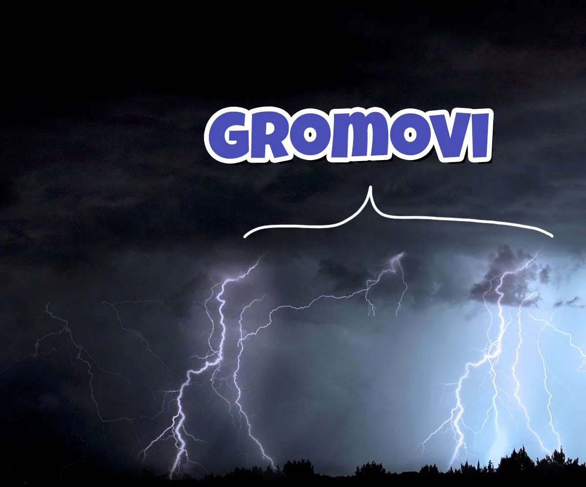 Gromovi i grmljavina — munja