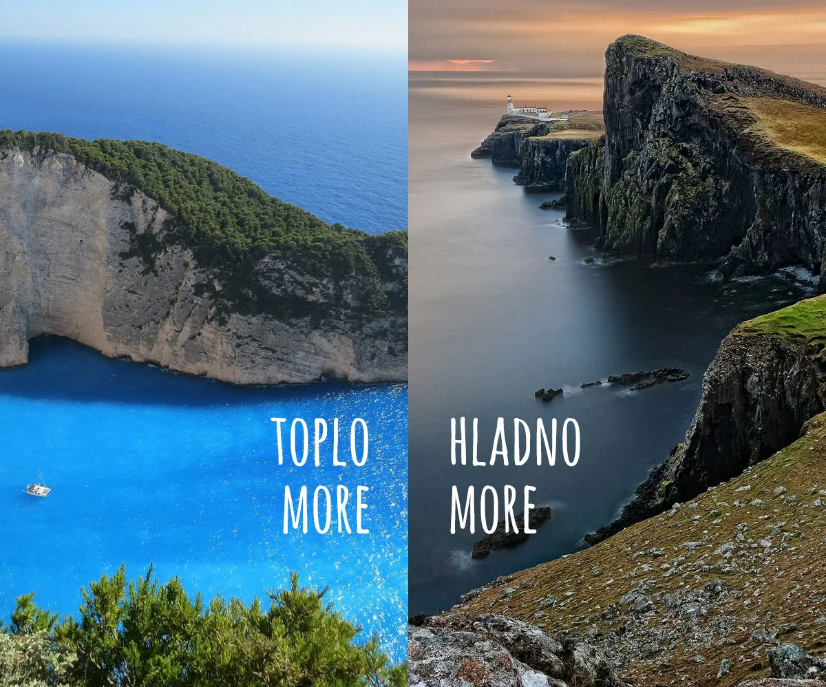 Hladne morske struje — od polova ka ekvatoru
