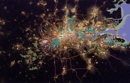 Konurbacija — London i okolina