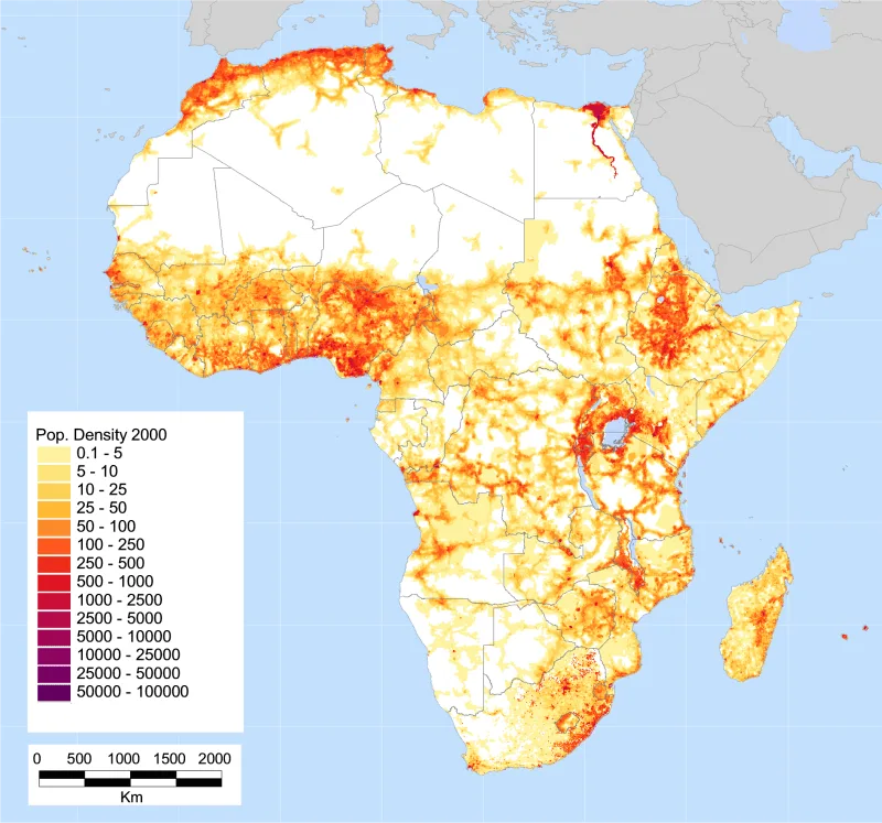 Stanovništvo Afrike kao uvod u društveno-geografske odlike