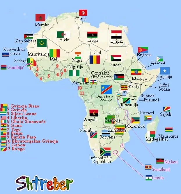 Afrika kao kontinent kontrasta