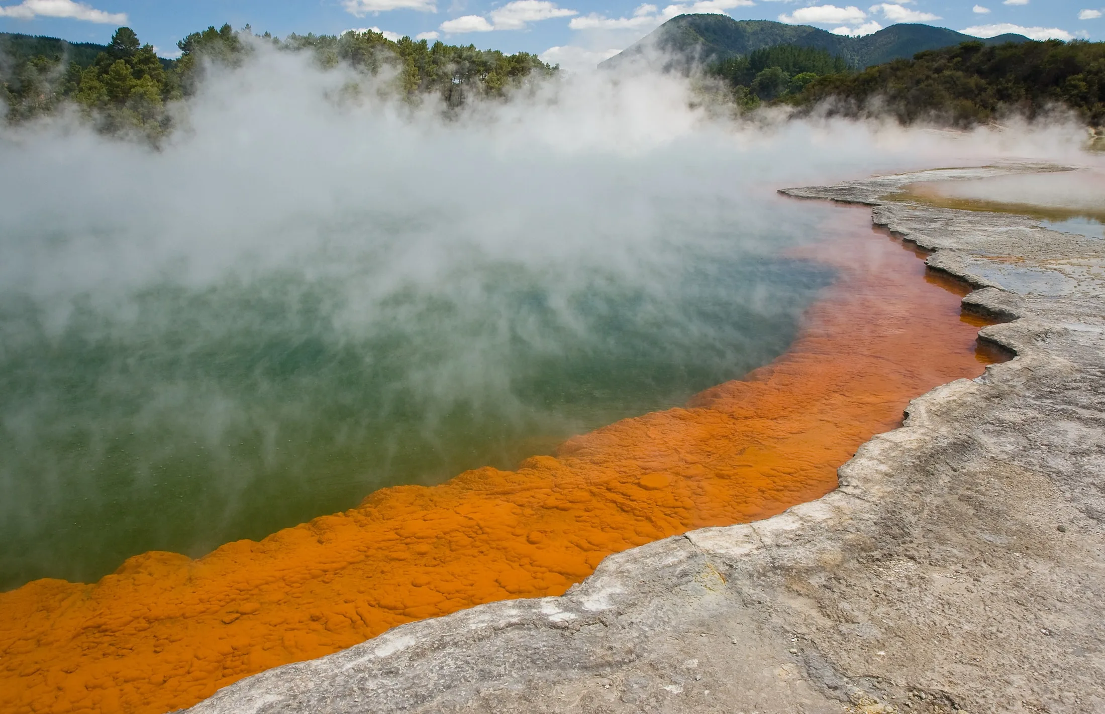 Geotermalna oblast Vajotapu na Severnom ostrvu Novog Zelanda