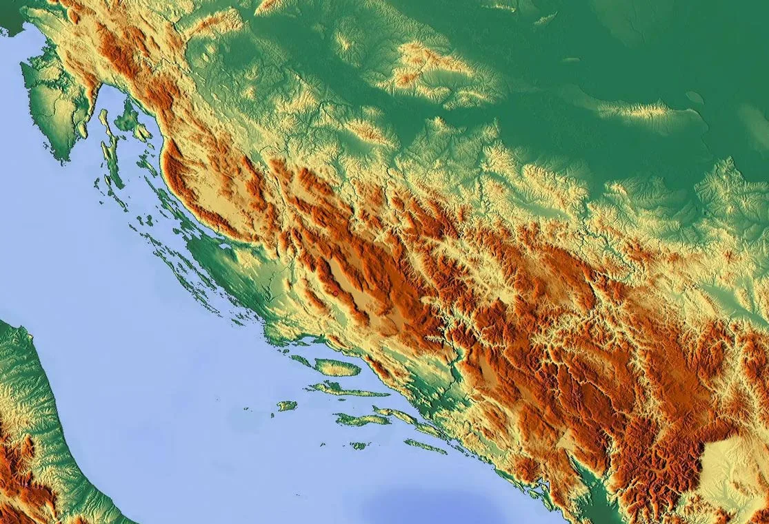 Dinarske planine kao okosnica reljefa Bosne i Hercegovine