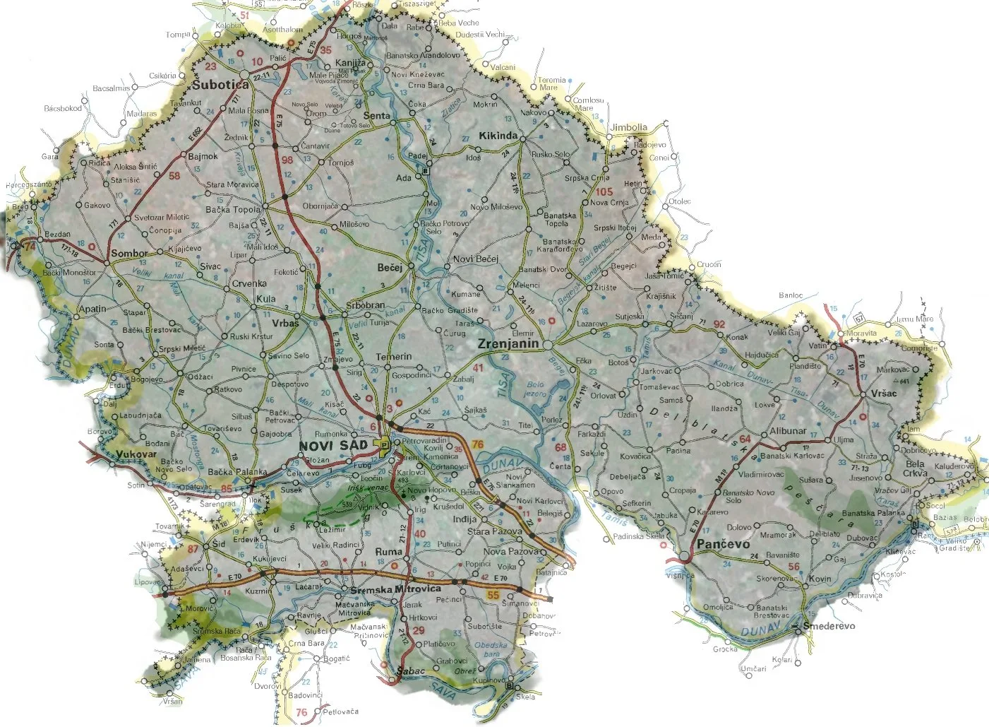 Ravnica Vojvodine u Panonskoj niziji