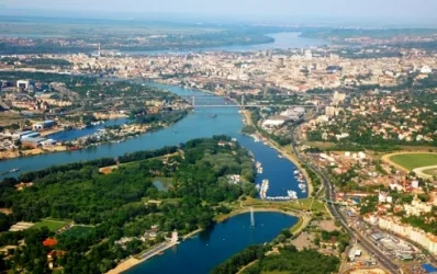 Beograd na ušću Save u Dunav