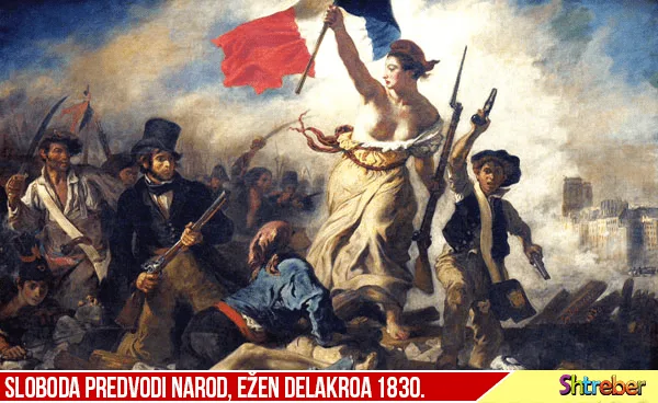 Delakroa, Sloboda predvodi narod — Julska revolucija 1830