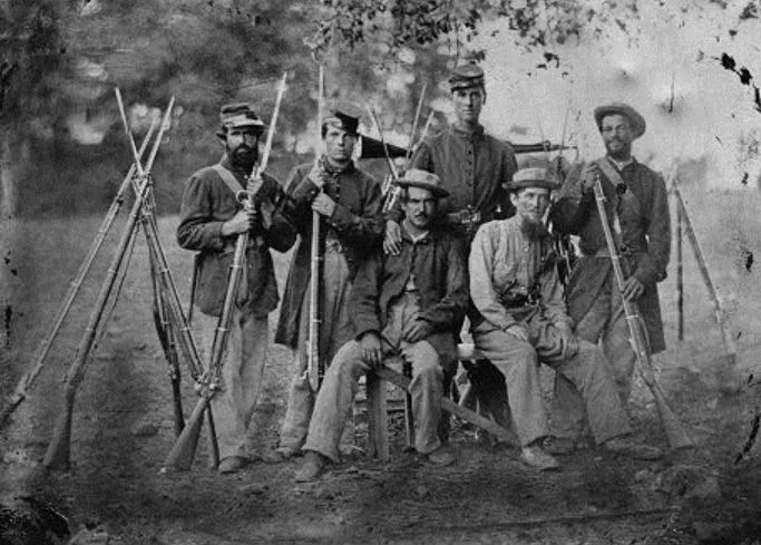 Vojnici američkog građanskog rata 1860-ih