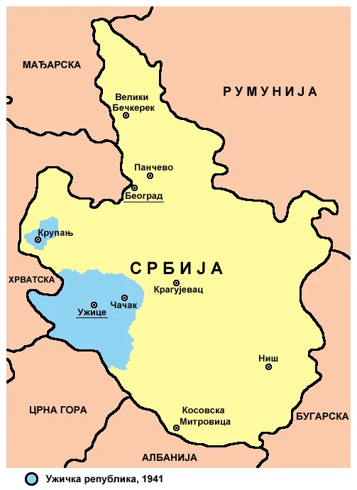 Prostor ranije partizanske slobodne teritorije i nastavak političke borbe