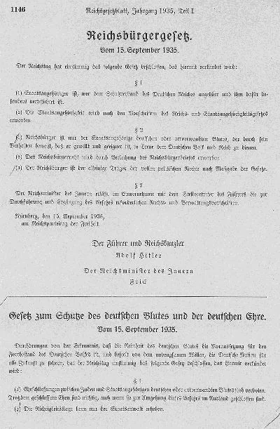 Nirnberški zakoni iz 1935. godine