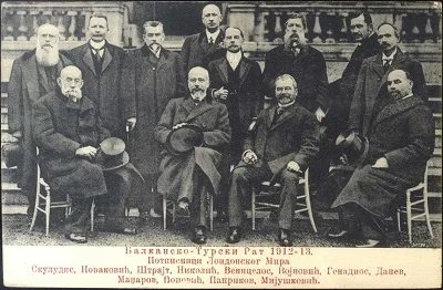 Potpisnici Londonskog mira 1913. godine