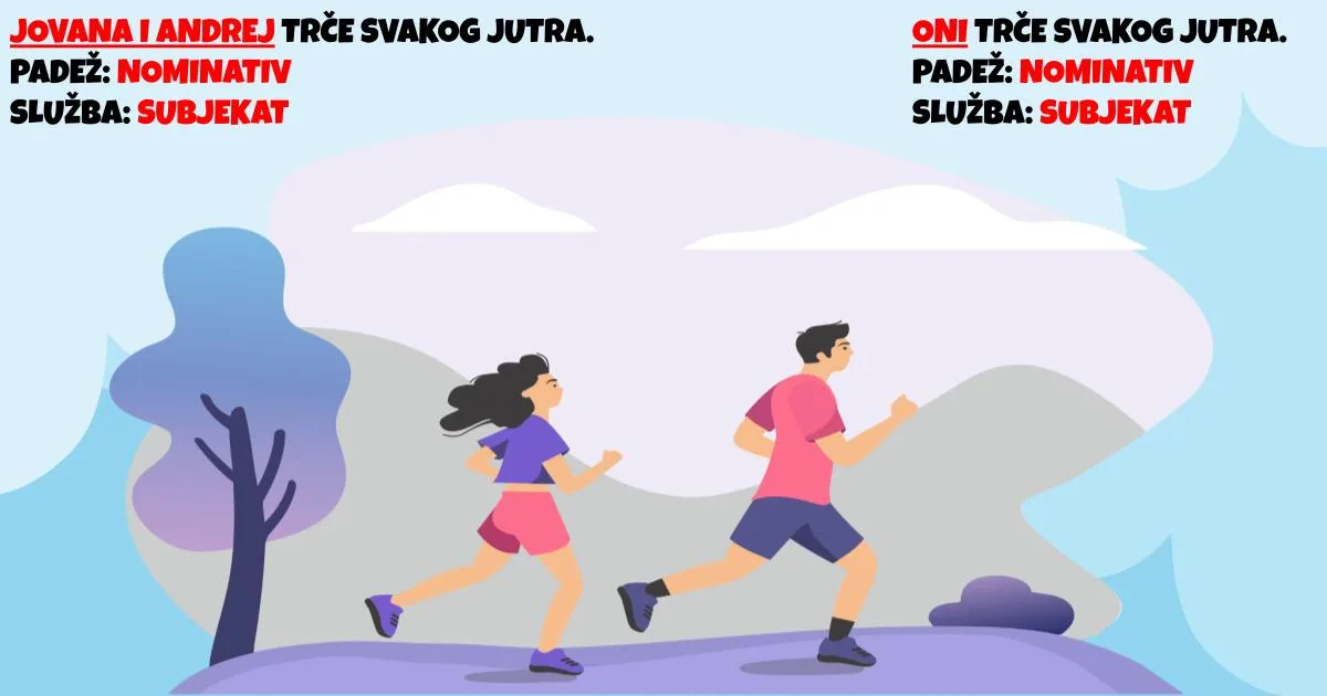Lična zamenica kao subjekat