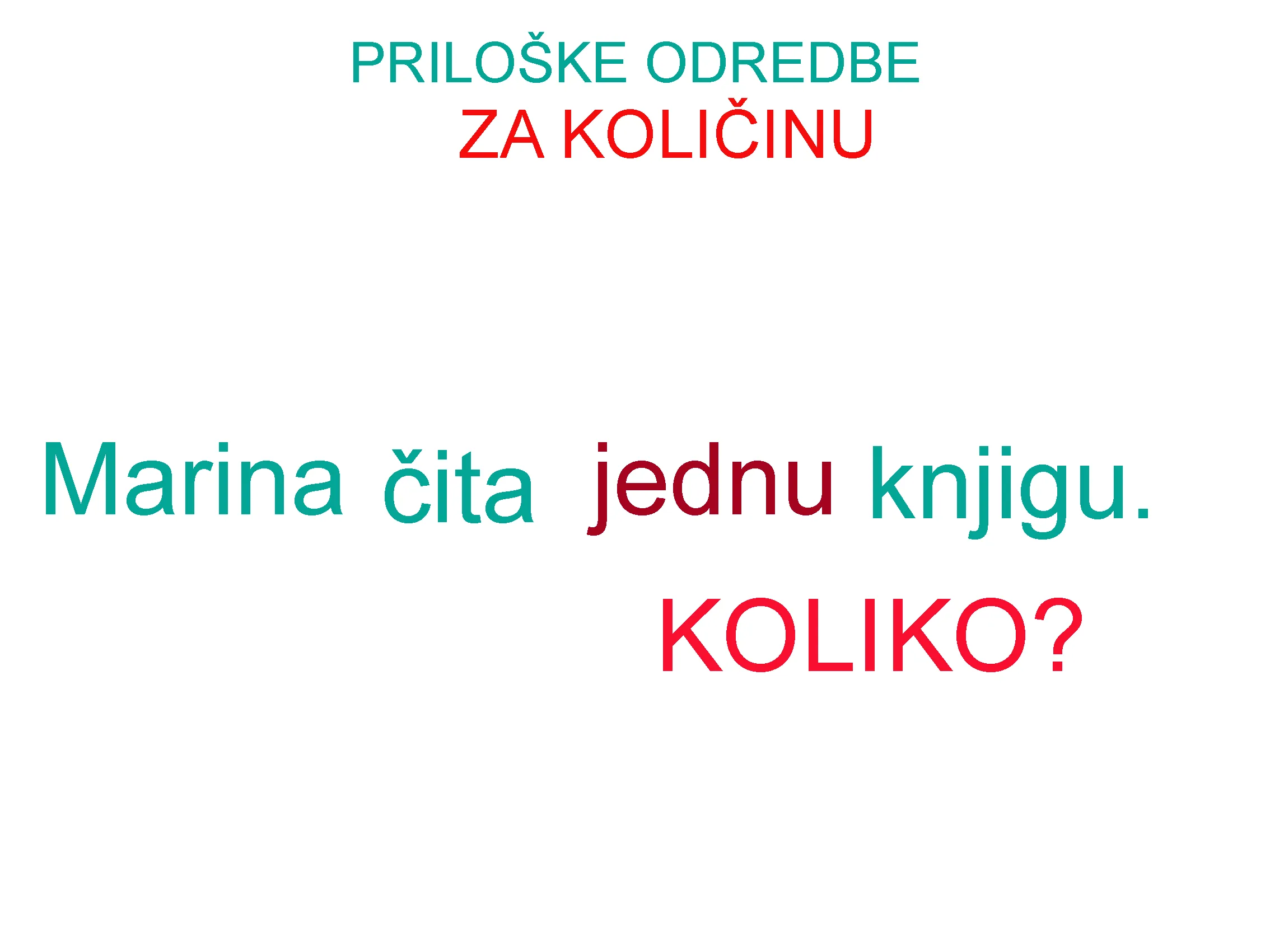 Priloška odredba za količinu — najčešće greške
