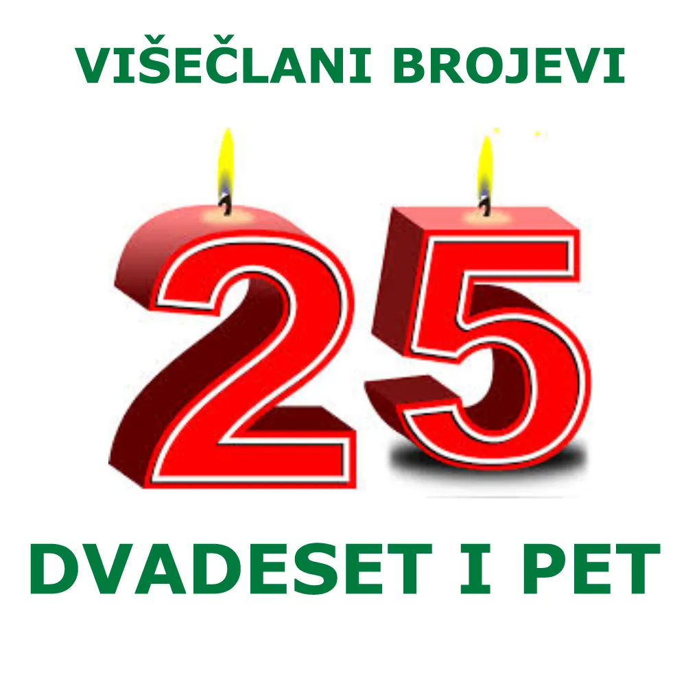 Veznik i u višečlanim brojevima — nije obavezan