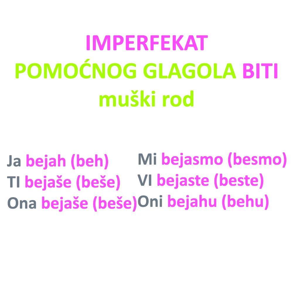 Primer pluskvamperfekta sa čokoladom