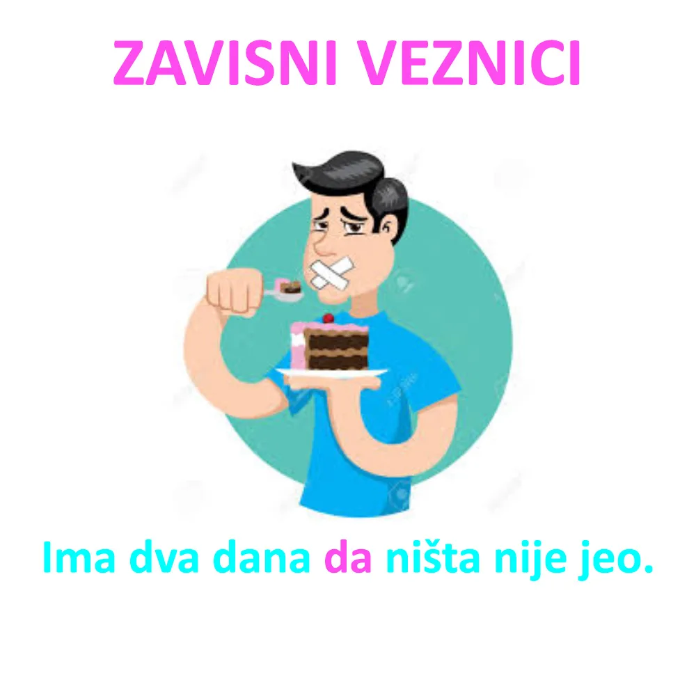 Najčešći zavisni veznici po značenju