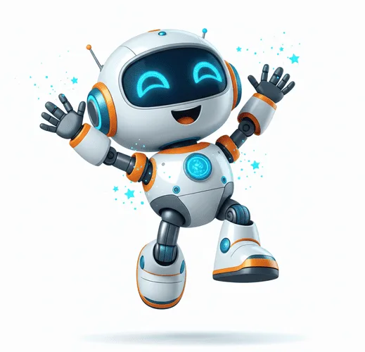 Robot mascot